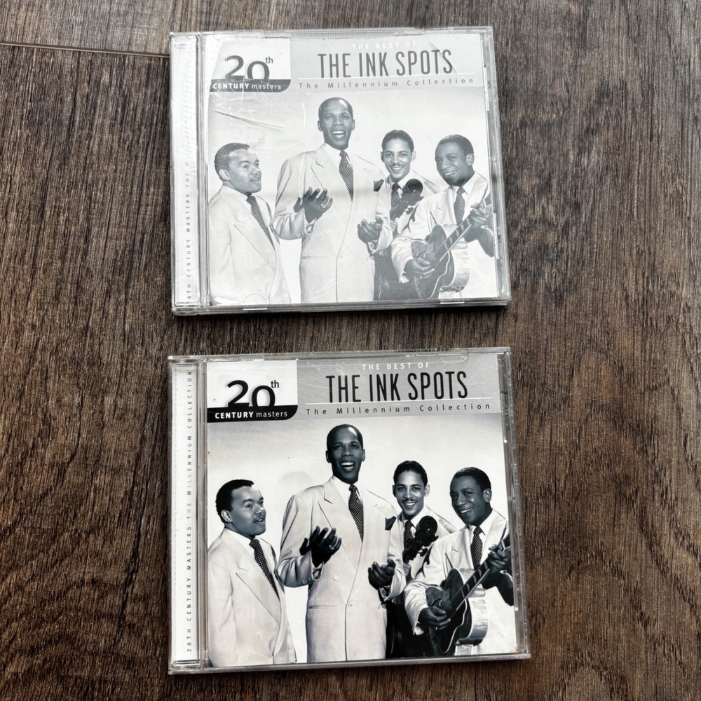 Ink Spots CD Lot of 2 Millennium Collection 20th Century Masters AS-IS